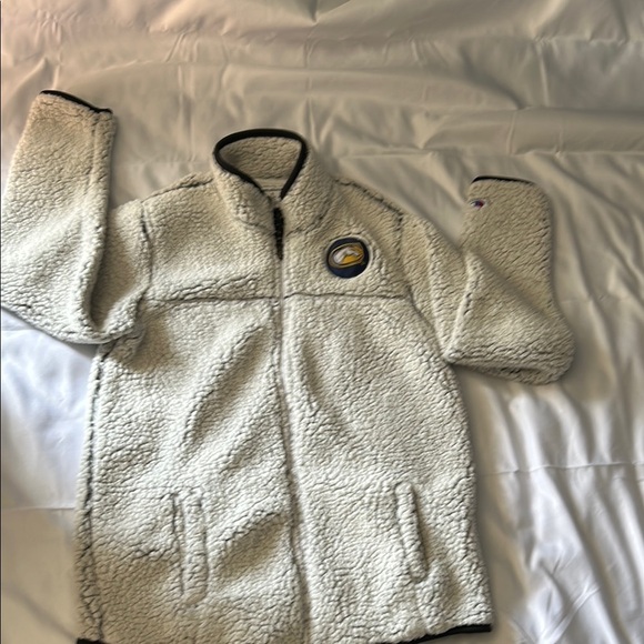 Champion Cream Sherpa Sweatshirt - Picture 1 of 5